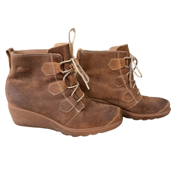Sorel Toronto Lace Boots/ Bootie in Tan/Elk Size:‎ 10 - Picture 13 of 13